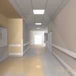 1p GERIATRIA - Yellow-Orange - korytarz - widok 2_