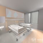 2p WEWNĘTRZNY - Terracotta - pokój łóżkowy