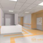 3p GINEKOLOGIA - Orange - korytarz - widok 1_