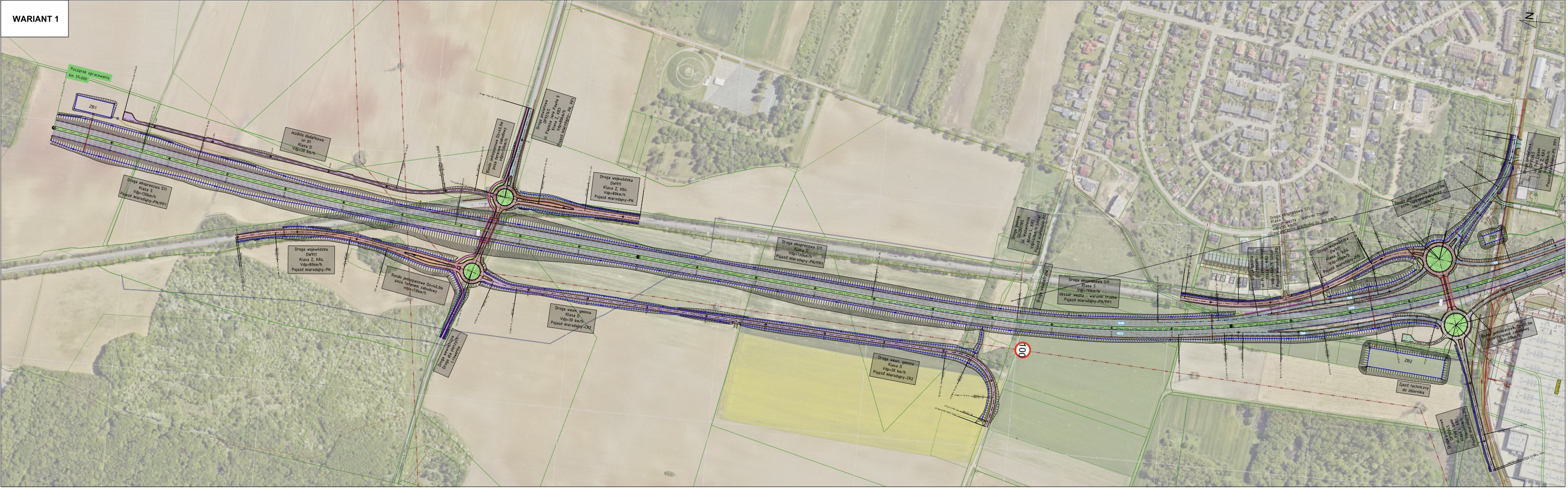 S11 – możliwe warianty komunikacyjne