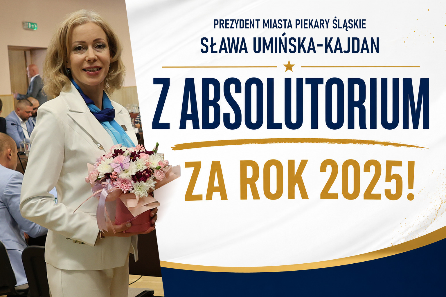 Wotum zaufania i absolutorium dla Sławy Umińskiej-Kajdan